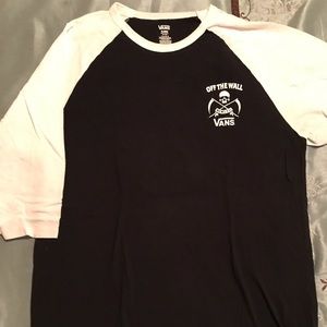 3/4 Sleeve Vans Shirt Size XL